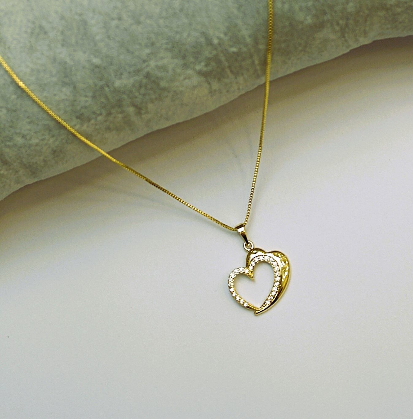 14K Rengi Xuping Kalp Kolye TK354