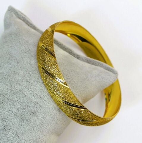 İmitasyon Altın Kaplama 15 mm Bilezik AB23