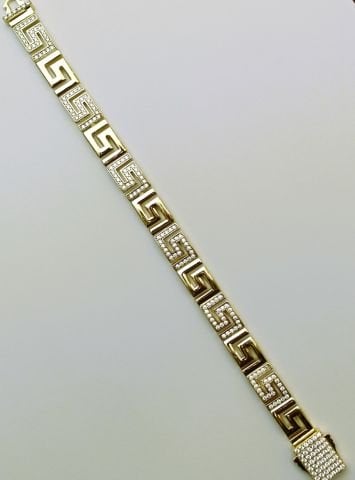 14 K Altın Rengi Gurmet Bileklik TBL462