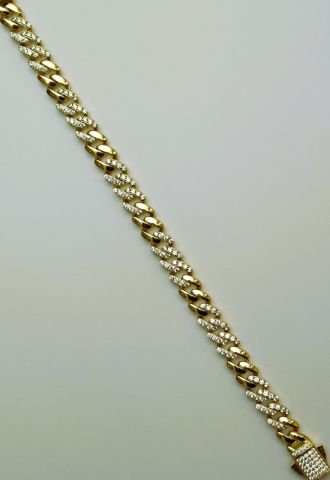 14 K Altın Rengi Gurmet Bileklik TBL463