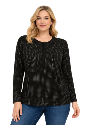 42/44/46 Beden Viskon Bluz PB345