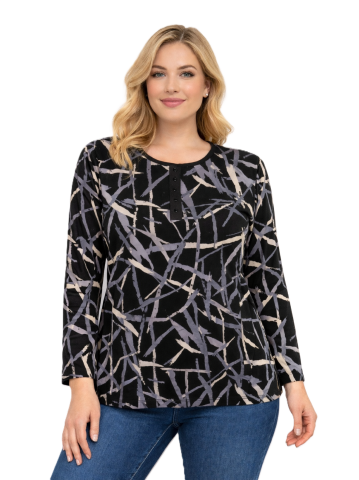 42/44/46 Beden Viskon Bluz PB346