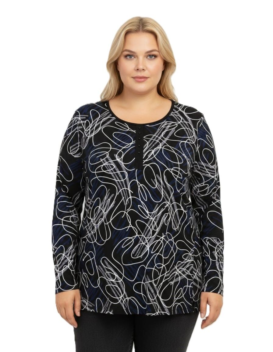 42/44/46 Beden Viskon Bluz PB347