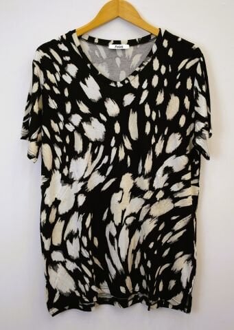 Büyük Beden V Yaka Tişört PB352