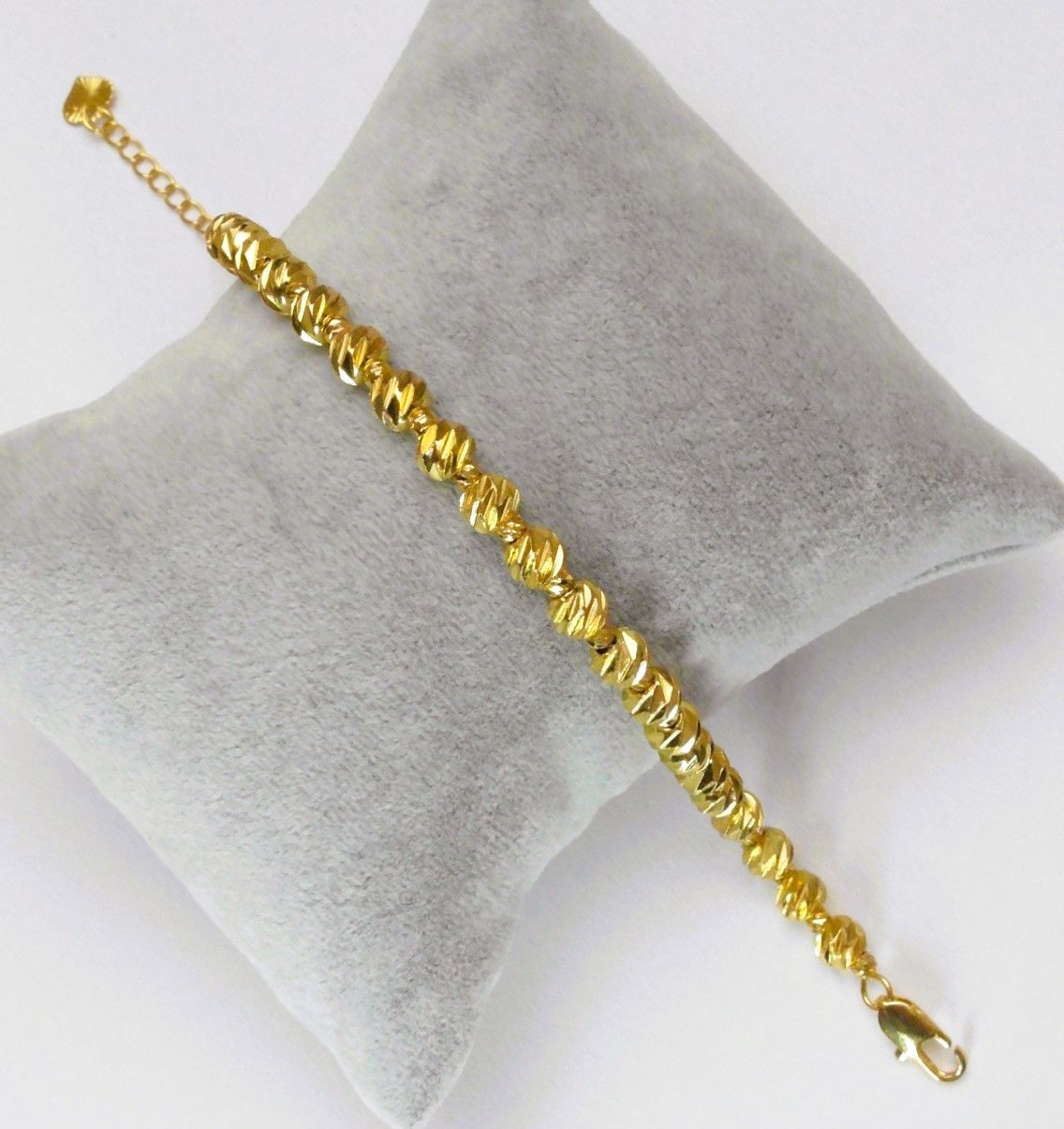 22 Ayar Altın Kaplama Dorika Bileklik AB036