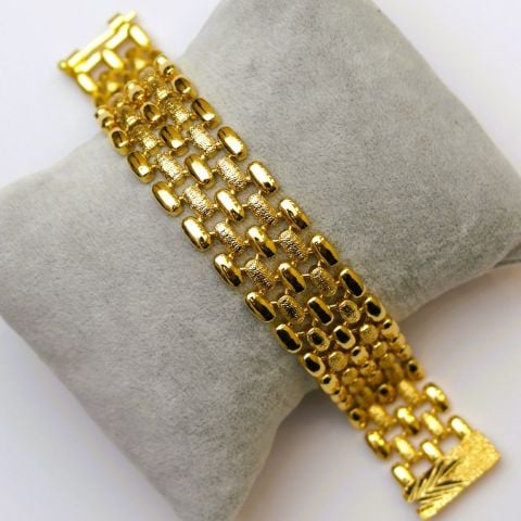 Altın Kaplama Hasır Bileklik AB140