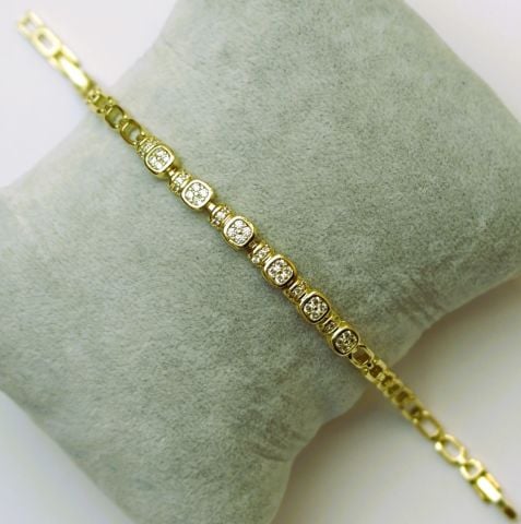 14 K Altın Rengi Xuping Bileklik TBL483