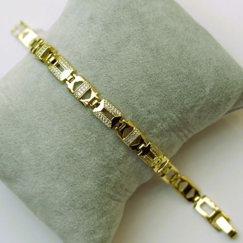 14 K Altın Rengi Xuping Bileklik TBL489