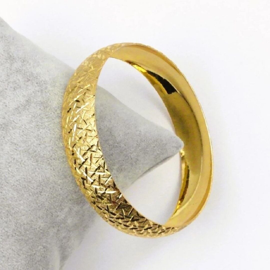 İmitasyon Altın Kaplama 15 mm Bilezik AB41