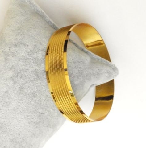 İmitasyon Altın Kaplama 15 mm Bilezik AB146