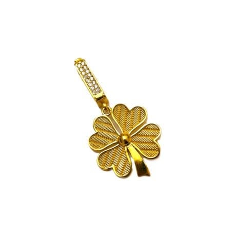Altın Kaplama Yonca Charm AB149
