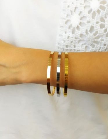 Üçlü Ajda Çelik Bilezik TBL214