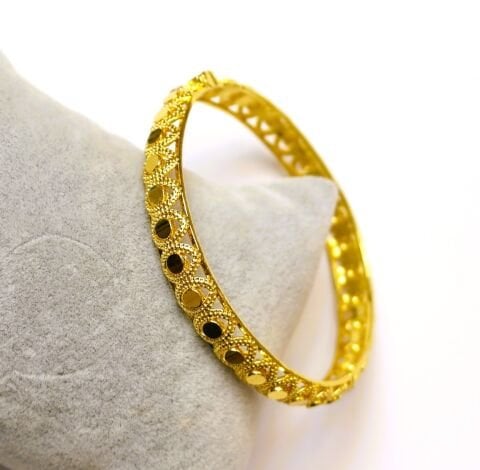 İmitasyon Altın Kaplama Kelepçe Bilezik AB153