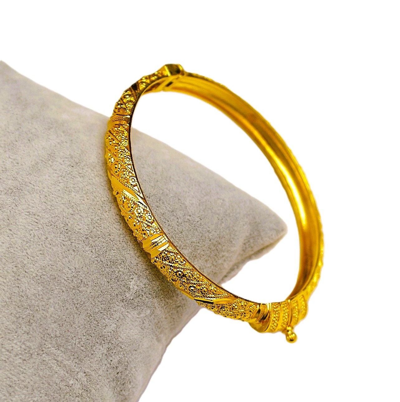 İmitasyon Altın Kaplama Kelepçe Bilezik AB159