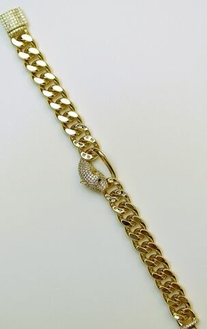 14 K Altın Rengi Gurmet  Xuping Bileklik TBL495