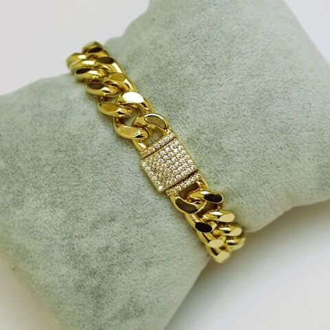 14 K Altın Rengi Gurmet  Xuping Bileklik TBL495