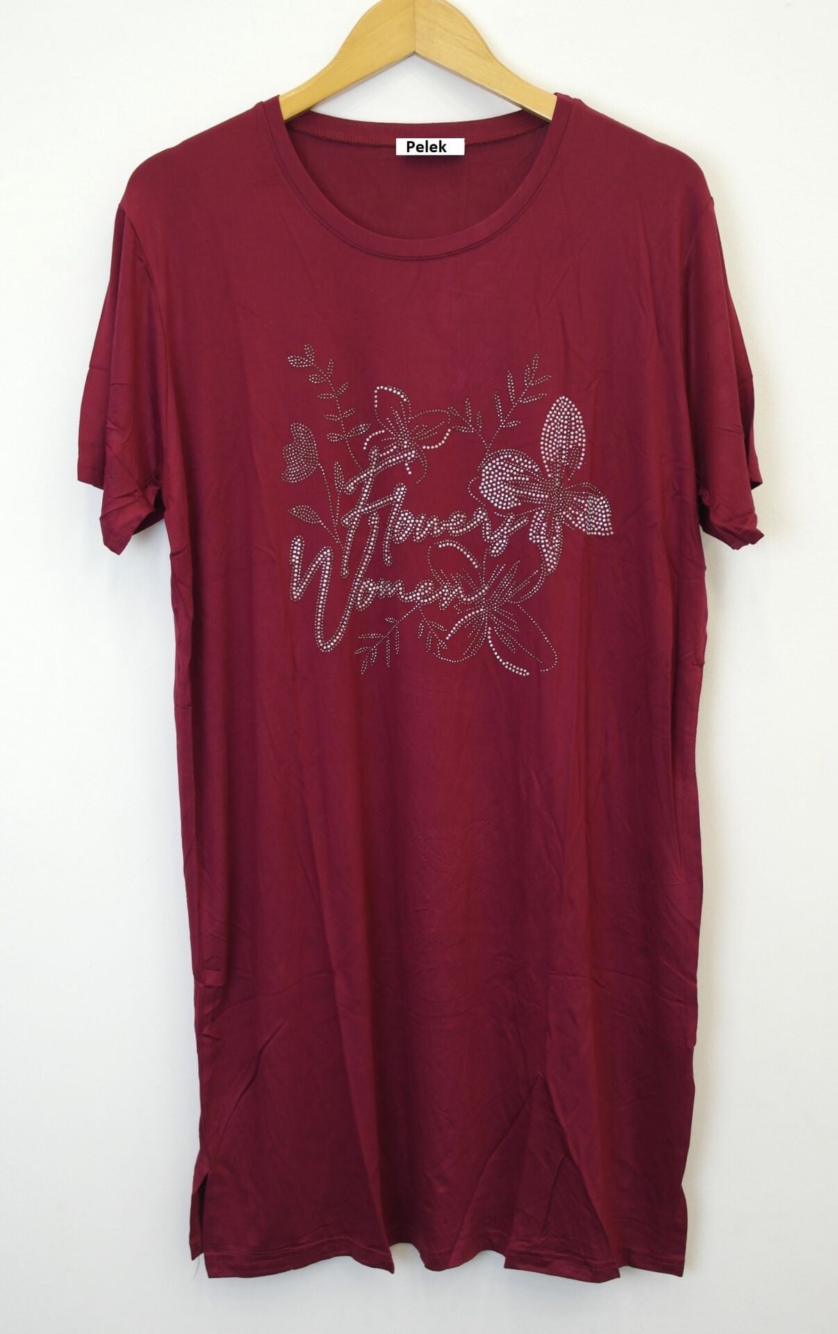 Büyük Beden Taş Baskılı Tunik PB370