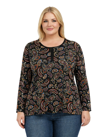 42/44/46 Beden Viskon Bluz PB373