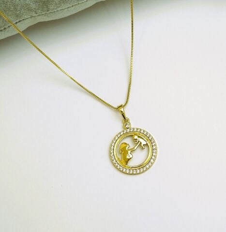 14 K Rengi Xuping Anne Kız Kolye TK271