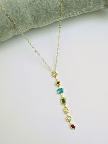 14 K Rengi Xuping Y Kolye TK279