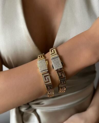 14 K Altın Rengi Gurmet Xuping Bileklik TBL497