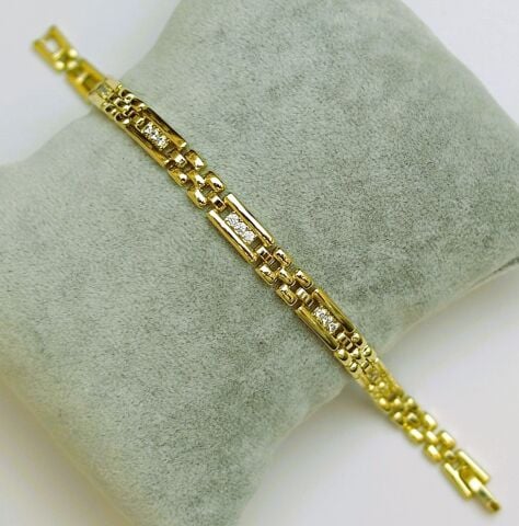 14 K Altın Rengi Xuping Bileklik TBL499