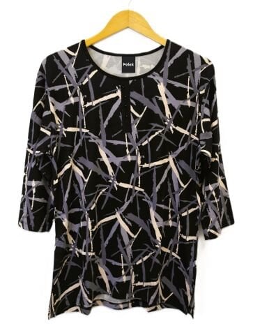 42/44/46 Beden Kapri Kol Viskon Bluz PB381
