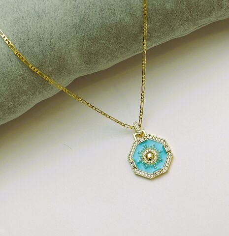 14 K Rengi Xuping Kolye TK301