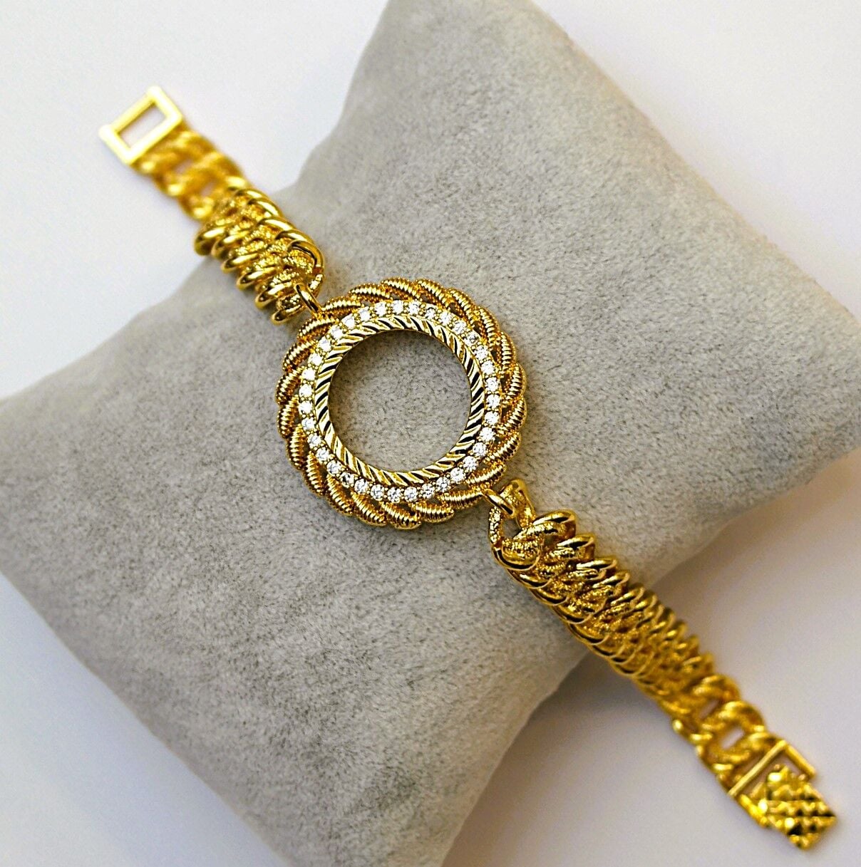 Altın Kaplama Çeyrek Altın Takılan Bileklik AB223