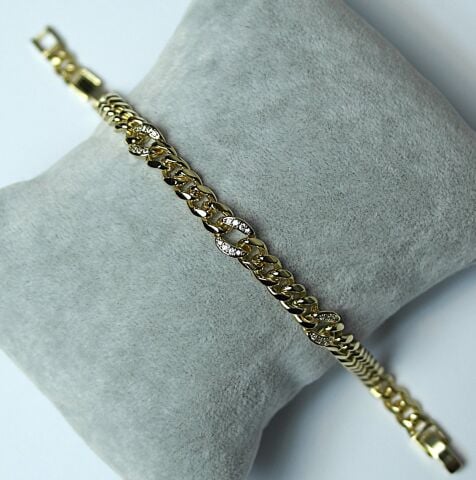 14K Altın Rengi Xuping Bileklik TBL611