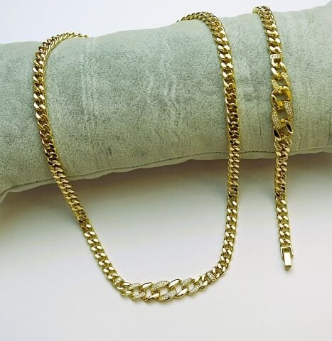 14 K Altın Renginde Süzme Model Takım ÇTA40