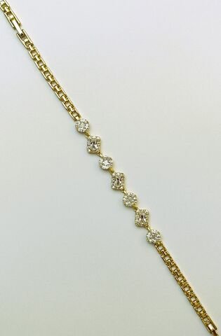 Vip Xuping 14 Ayar Altın Görünüm Bileklik TBL241