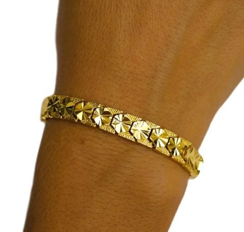 22 Ayar Altın Kaplama Bileklik AB57