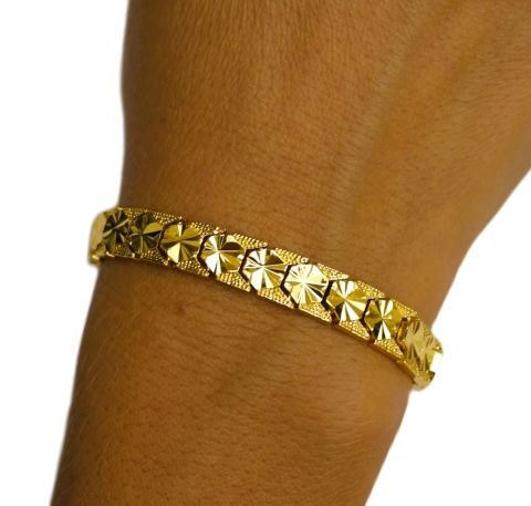 22 Ayar Altın Kaplama Bileklik AB57