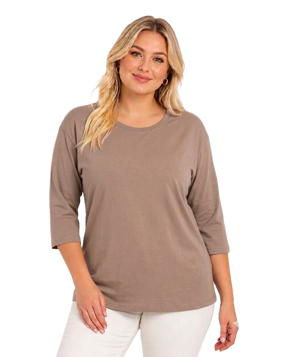 Truvakar Kol Basic Bluz - Vizon PK01