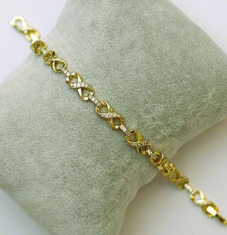 14 K Rengi Xuping Sonsuzluk Bileklik TBL517