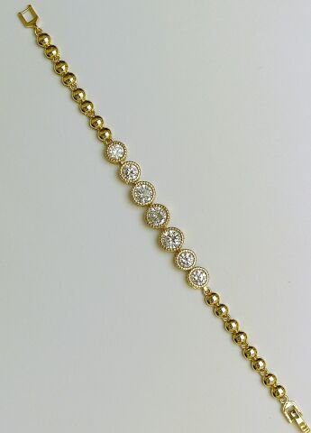 14K Altın Rengi Bileklik TBL272