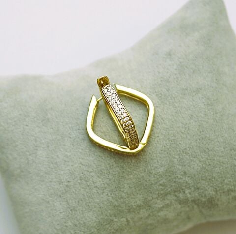 Xuping Taşlı Kare Küpe ÇK151