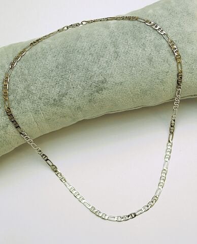 Gümüş Rengi Xuping Figaro Kolye TK327