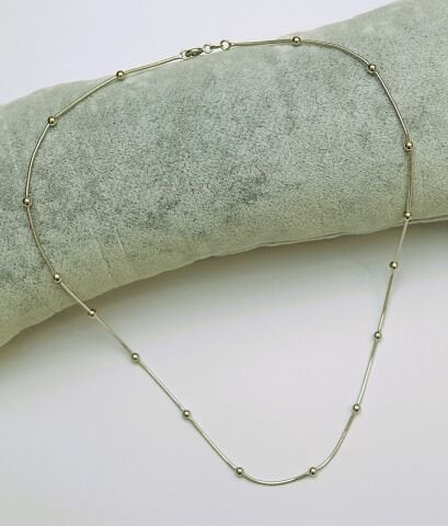 Gümüş Rengi Xuping Kolye TK328