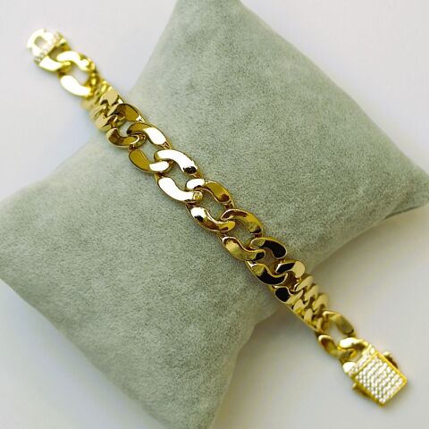 14 K Altın Rengi Xuping Gurmet Bileklik TBL522