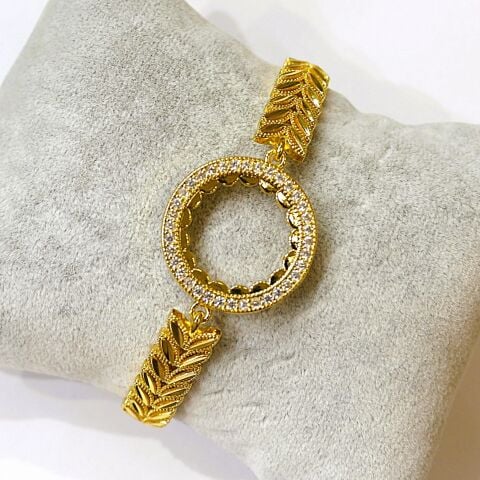 Altın Kaplama Çeyrek Altın Takılan Bileklik AB227