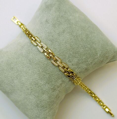 14 K Altın Rengi Xuping Bileklik TBL526