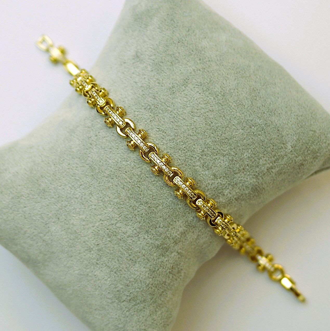 14 K Altın Rengi Xuping Bileklik TBL527