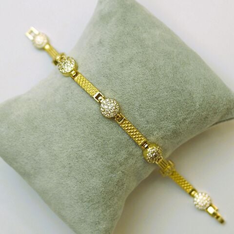 14 K Altın Rengi Xuping Bileklik TBL530