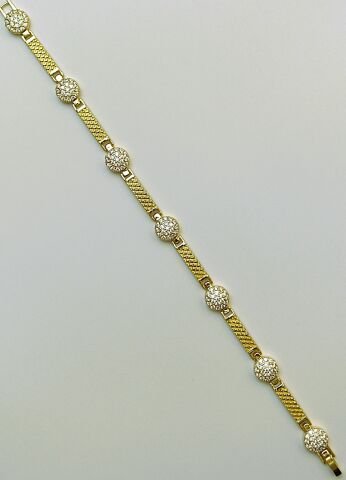 14 K Altın Rengi Xuping Bileklik TBL530