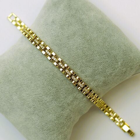 14 K Altın Rengi Xuping Bileklik TBL532