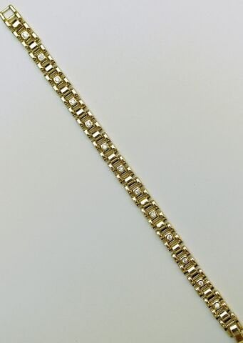 14 K Altın Rengi Xuping Bileklik TBL534