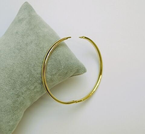 14 K Altın Rengi Xuping Kelepçe Bilezik TBL539