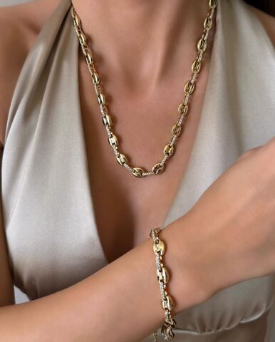 14 K Altın Rengi Xuping Takım ÇTA42